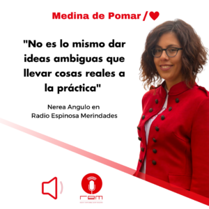 «No es lo misma dar ideas ambiguas que llevar cosas reales a la práctica»